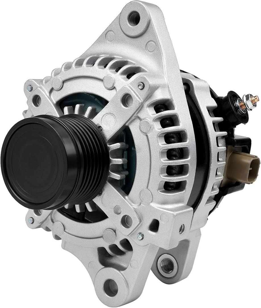 11385N Alternator Replacement for 1.8L L4 Toyota Corolla 2009 2010 2011,Matrix 09-10, Pontiac Vibe 09-10, Scion xD 2008-2014, 6-Groove,100Amp,11385,12897,11577,27060-0T041,270600T040, 0986CR6103