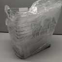 YIHONG Clear Plastic Storage Bins, 8 Pack Pantry Organizer Bins with Handle for Kitchen, Freezer,Cabinet,Closet Organization and Storage (11.2x7.5x6)