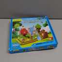 Matchtiles Magnetic Blocks with Animals, Magnetic Building Blocks Magnet Cube Toys Stacking, Build Forest World Set, STEM Montessori Sensory Toys for Gifts (100 Forest Animals)