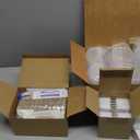 Sterile Plastic Petri Dishes Set, 50 Pcs Blank Microscope Slides, 100 Pcs 20x20mm Square Cover Glass, 5 Pcs 90mm Diax15mm Deep Lab Petri Plate Dish with Lid and 10 Test Pipette Droppers