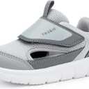 YESKIS Toddler Boys Girls Tennis Shoes Casual Breathable Sneakers (White)