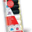 Gutermann Thread Set: Sew-All: Black & White: 7 x 100m
