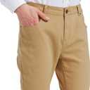 Wbestwind Men's Relaxed Stretch Vintage 60s 70s Bell Bottom Fit Comfort Flared Retro Leg Denim Jeans (Brown, L)