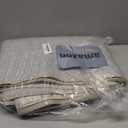 Madane Runner Rugs for Hallway 2x10 Long Washable Non-Slip Hallway Runner Rug Low-Pile Stair Kitchen Runner Soft Throw Carpet for Entrance Living Dining Laundry Room (Beige/Blue, 2 x 10)