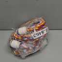 2pcs 48inch(122cm) Parrot Rope Perches,Bendable Climbing Standing Chew Cage Toys Heavyduty Made Bungee Toys for Large to Regular Size Birds (Red yellow blue)