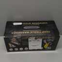 Neck Massager with Heat, Back Massager Deep Tissue, Electric 3D Kneading Massage Pillow for Pain Shiatsu Back and Shoulder Massager, Birthday Christmas Gift for Women Men Dad Mom (Black-button)