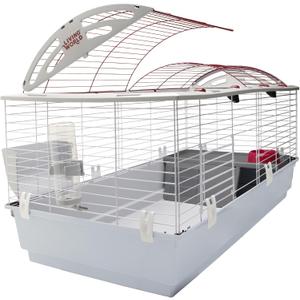 Living World - Deluxe Hybrid Habitat, X-Large - Rabbit, Guinea Pig, Chinchillas, and Small Animal Cage (46.9"L x 22.8"W x 24.0"H)