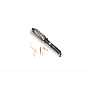 Avvnee Thermal Brush, 1.26 Inch Curling Iron Brush with 10 Adjustable Heat Settings, Dual Voltage for Travel, Easy to Create Curling, Smooth Hair, Less Frizz