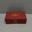 YDN Women Chunky High Heels Round Toe Oxford Loafer Size Color Material Customize Shoe Size 4-15 US (Navy)