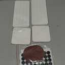4PCS Stone Drying Tray for Bathroom Sink and Kitchen Counter, Fast Drying Diatomite Stones Soap Trays, Diatomaceous Coaster, Vanity Trays, Water Absorbing Stone Tray for Sink