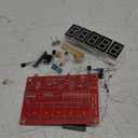 Crystal Oscillator Frequency Counter Tester Meter, DIY 1Hz-50MHz Frequency Indicator Crystal Oscillator Tester Module Kit with 5 Digits Digital Tube Display Red