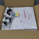 4FT Marquee Letters, Cool Light Up Letters T for Birthday Anniversary Wedding Party Decorations, Big Toy Sign for Decor (DIY Kit)