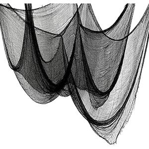 Cyantor Halloween Creepy Cloth Black 80×160inch - Halloween Decorations Clearance - Creepy Spooky Halloween Decorations Outdoor Indoor…