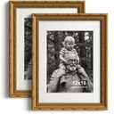 Yaetm 12x16 Gold Picture Frame, Ornate Vintage Frame for Art Prints, Single