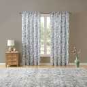 Colette Rod Pocket Panel (52"W x 63"L (Pack of 1), Denim)