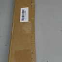 Amazon Basics Adjustable Curtain Rod for Windows with Round Finials, 1-Inch Rod, 36" to 72", Black, 1-Pack