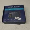 Cordless Heating Pad for Back Pain Relief, Lumbar Massaager with Heat, Heated Back Belt Abdomen Warmer Lumbar Support, Rechargeable Heating Massage