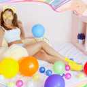 Jecery 12 Pcs Bear Group Halloween Costume Accessories Colorful Fluffy Bear Ears Headband Furry Leg Warmers and Heart Sunglasses for Halloween Cosplay Party Fancy Dress Ball