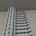 DEXI Bathtub Shower Mat Non Slip, 24x35 Bath Tub Floor Mats, Textured Bathroom Bathmat, Drain Holes, Washable, Easy Dry, Grey