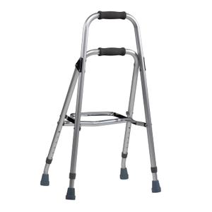 Dynarex Side Style One-Arm Walker is a Walker Used on One Side of The Body with Tool-Free Adjustable Height up to 34 & 300 Pound Weight Capacity, Silver, 1 Side Style One-Arm Walker