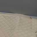 Seat Cover 2 Pack Universal Front Seat Protector, Soft Comfort Car Interior Accessories for Most Vehicles, SUVs and More (Beige)