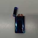 SKRFIRE USB Windproof Lighter  High-Power Electric Arc, Rechargeable Plasma Lighter with Multi-Mode Flashlight & Battery Level Display, Designed for Camping, Cooking & Travel(Blue)