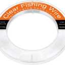 Clear Fishing Line Wire 755 ft, Invisible Monofilament Fishing Line Wire, Nylon String for Hanging Balloons Garland Crafts Picture Decorations, Clear String Threads Cords WUINOID