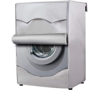 Mr.You Waterproof Dust-Proof Washer Cover for Front-Load Machines 27W33D39H  Heavy-Duty Silver-Coated Polyester, Easy-Clean, Universal Fit (XX-Large)