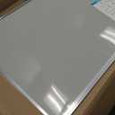 Magnetic White Board and Cork Board Combo, 36 X 24 inches Whiteboard Bulletin Combination Board, Wall Mounted Dry Erase Message Board for Home, School and Office