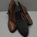 Medieval Male and Female Renaissance Pull On Boots Mid Calf Gothic Boots Halloween Cosplay Cuff Shoes, Size: 12.5