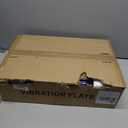 Vibration Plate Exercise Machine, Vibrating Fitness Platform for Lymphatic Drainage, Full Body Shaker Workout Equipment, Bluetooth Power Shaping Vibrate Plate, Board Sport for Home Exercise Gym, Blue