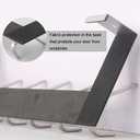 WEBI Over The Door Hook Door Hanger:Over The Door Towel Rack with 6 Hooks for Hanging Coats,Door Coat Hanger Towel Hanger Over Door Coat Rack for Towels,Clothes,Back of Bathroom,Silver