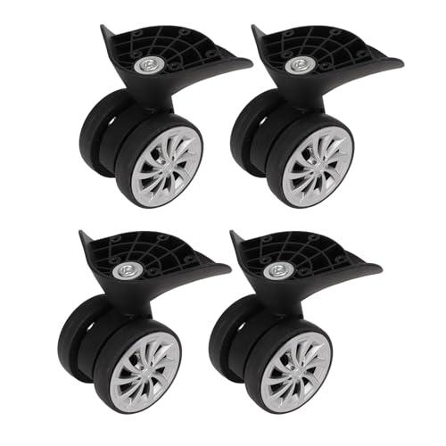 Natudeco 2Pcs Suitcase Replacement Wheels Universal Replacement Luggage Suitcase Wheels Repair Parts for Travel Box Suitcase