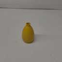 LSBTAUCP-Ceramic vase,Yellow vase for Home Decoration, Modern Style Dry vase, Dining Room Bedroom Office