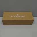 RockDove Womens Birdseye Knit Memory Foam Slippers Two Tone Slip On Open Back Breathable Waffle Upper Non Slip Rubber Sole Gift Idea (9-10, Eggplant)