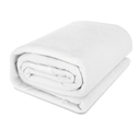 18 ft Round Pool Liner Pad for Above Ground Swimming Pools Durable Puncture Resistant Floor Mat Extend Liner Life Polyester Geotextile Material(White)