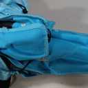 SUNW 2 Pack Blue Low Back Folding Beach Chair, 300lbs Lightweight Portable Camping Chair with Cup Holder