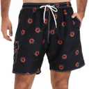 Scotamalone Mens Swim Trunks Board Shorts Swimwear Bathing Suits Quick Dry for Beach,Travel,Vacation,Swimming, Surfing,Casual