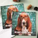 2026-2027 Wall Calendar - Funny Dogs Wall Calendar 2026-2027, Jul. 2026 - Dec. 2027, 12" x 24" (Open), 18-Month Calendar, Dog Calendar, Unruled Blocks, Thick Paper, Hanging Hole, Holidays