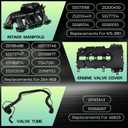 BHB Engine Intake Manifold and Valve Cover Kit Compatible with Chevy Cruze Sonic Trax Volt Buick Encore 1.4L 2011-2021 Replacement For 615-380 55573746 25198498 25200449 55577314