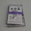 LARGER Compartment - Stackable Water Bottle Organizer Holder - for Stanley & Others' Large Tumbler - Clear Drink Cooler Rack, Cup Bottle Holder for Cabinet Home Countertop Fridge Pantry Shelf, 3 Tier Hold 9