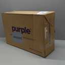 Purple Harmony Pillow Standard, Medium Feel, Med Height - Talalay Latex Foam Cooling Pillow for Combo or Side Sleepers, 360 Hex GelFlex Grid for No-Pressure Support and Luxurious Weightless Feel