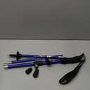 Aluminum Collapsible Ultralight Travel Trekking Hiking Pole for Men and Women (Fits 5'3" - 6'2") (1 PC(1 Pole), P1_Blue)