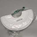 Uenhoy Split Lighting Ceiling Medallions for Light Fixtures and Ceiling Fans, 12" OD x 4" ID Round Ceiling Cover Plate, PU Ceiling Fan Medallion, White