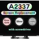 Screen Replacement for MacBook Air M1 2020 A2337 EMC 3598 Retina Full LCD Display Assembly 13.3" 2560x1600 (Space Gray)
