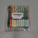 12PCS Cute Glitter Erasable Gel Pens, Multicolor Fine Point 0.7mm, Retractable, for Journaling, Drawing, Note Taking