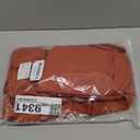 KKJIAF Ruffle Pillow Cases Queen Size Set of 2, Ruffled Pillow Covers with Envelope Closure, Wrinkle Resistant Ruffled Pillow Shams 20" x 30", Dusty Orange