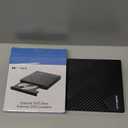 Amicool External DVD Drive USB 3.0 USB C CD Burner CD/ DVD +/ -RW Optical Drive, Slim Portable DVD CD ROM Rewriter Writer Duplicator for Laptop Desktop PC Windows 11/ 10/ 8/ 7 MacBook Mac Linux OS Apple