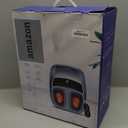 KINGJOY Foot Massager with Heat for Neuropathy, [2026 Upgraded], Deep Kneading Shiatsu Foot Massager for Plantar Fasciitis, Fits Up to Men Size 14, Gifts for Women Mom Men Dad Seniors (Gray)