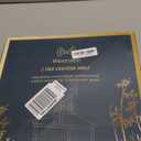 Weenson Bathroom Counter Organizer Corner Shelf  2 Tier Bathroom Organization Bamboo Bathroom Sink Shelf Kitchen Countertop Organizer Adjustable FreeStanding Counter Storage Shelf(Antique)